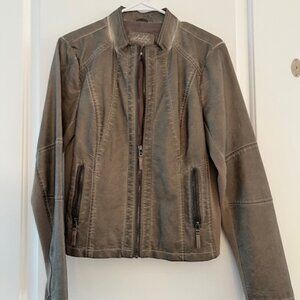 Selby Collection Faux Leather Jacket Size M - Excellent Condition, rarely worn